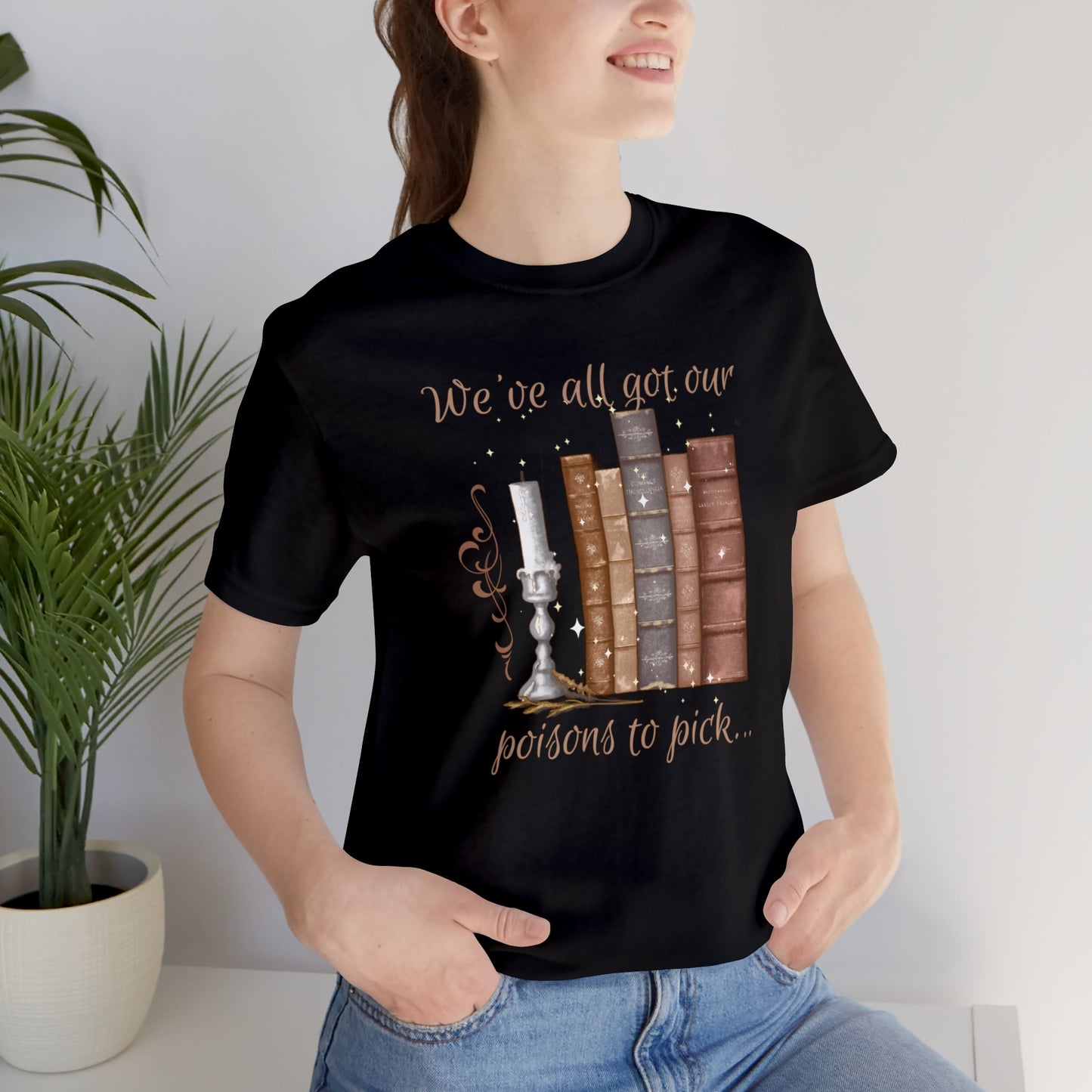 *Book Lovers* *Library* *Unisex* Jersey Short Sleeve Tee