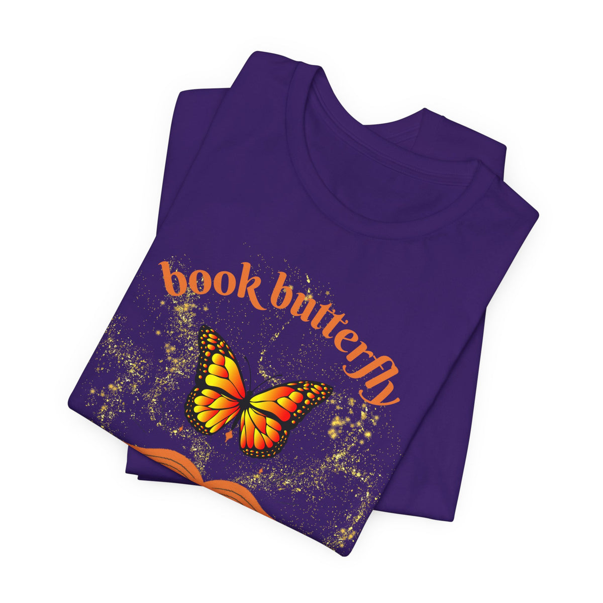 Book Butterfly Tee — "Be Transformed" Reading Lover T‑Shirt