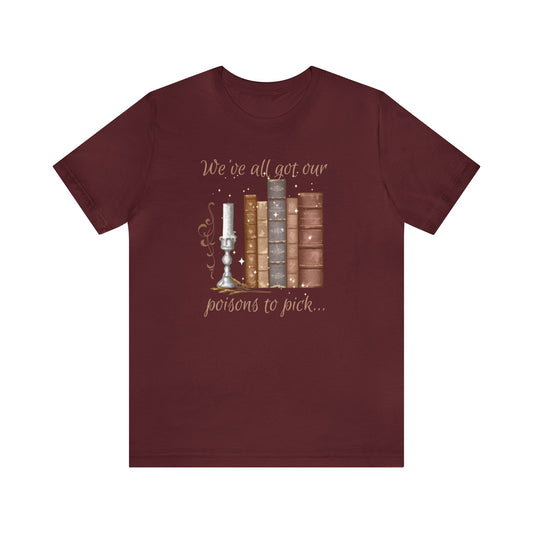 *Book Lovers* *Library* *Unisex* Jersey Short Sleeve Tee