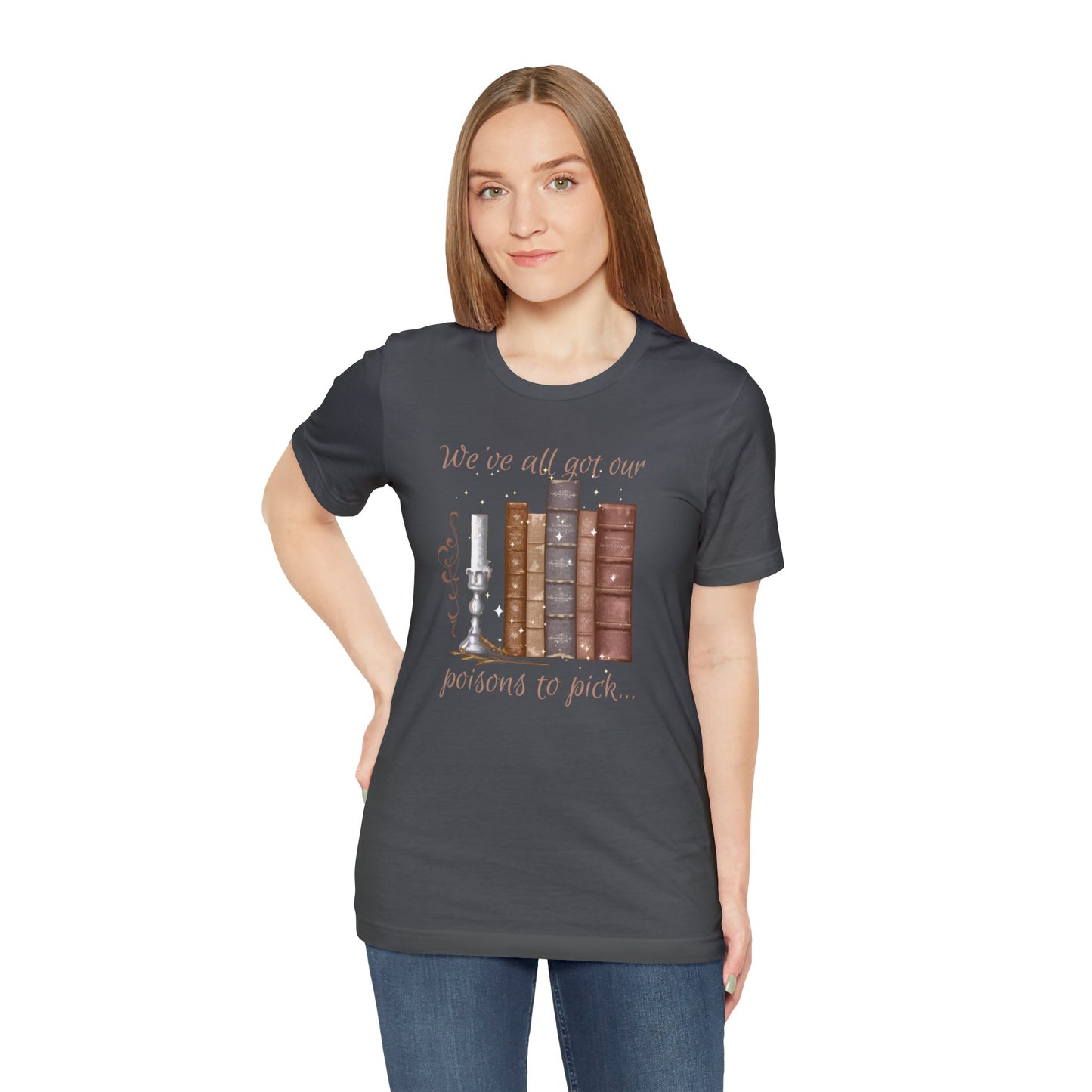 *Book Lovers* *Library* *Unisex* Jersey Short Sleeve Tee