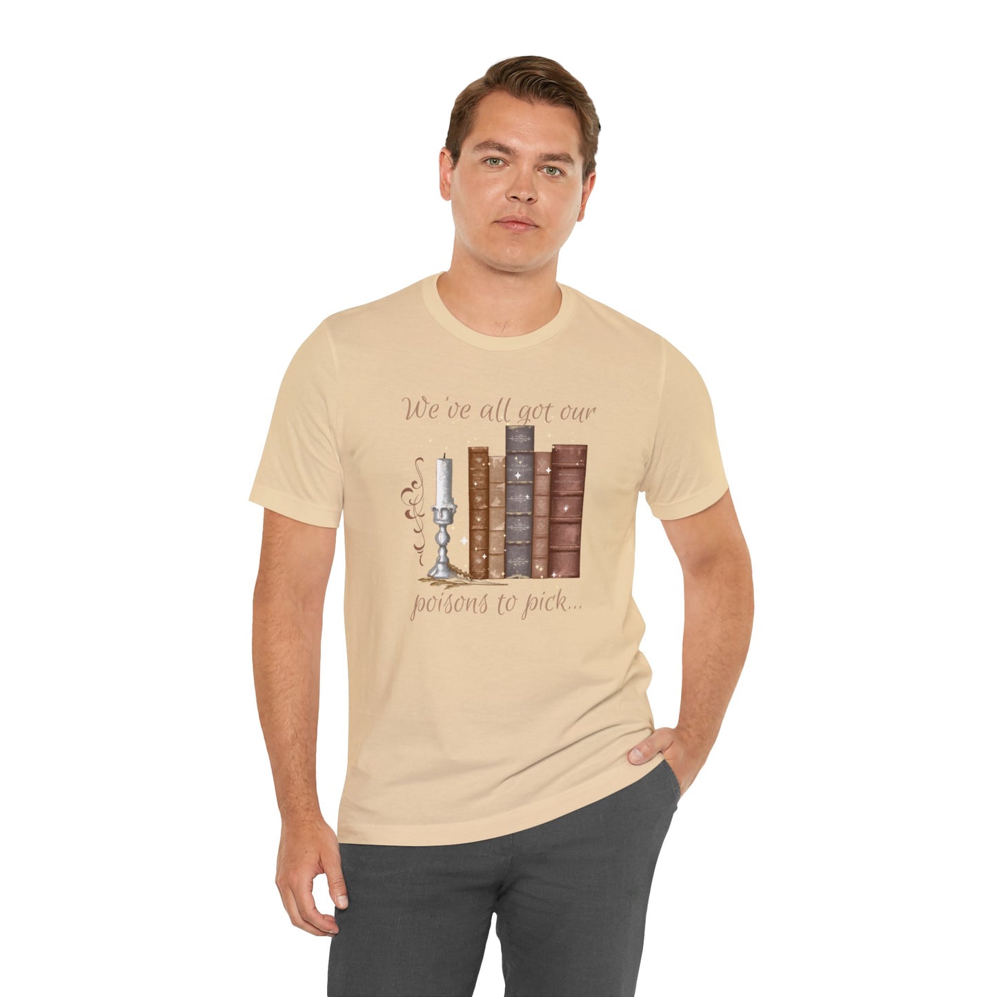 *Book Lovers* *Library* *Unisex* Jersey Short Sleeve Tee