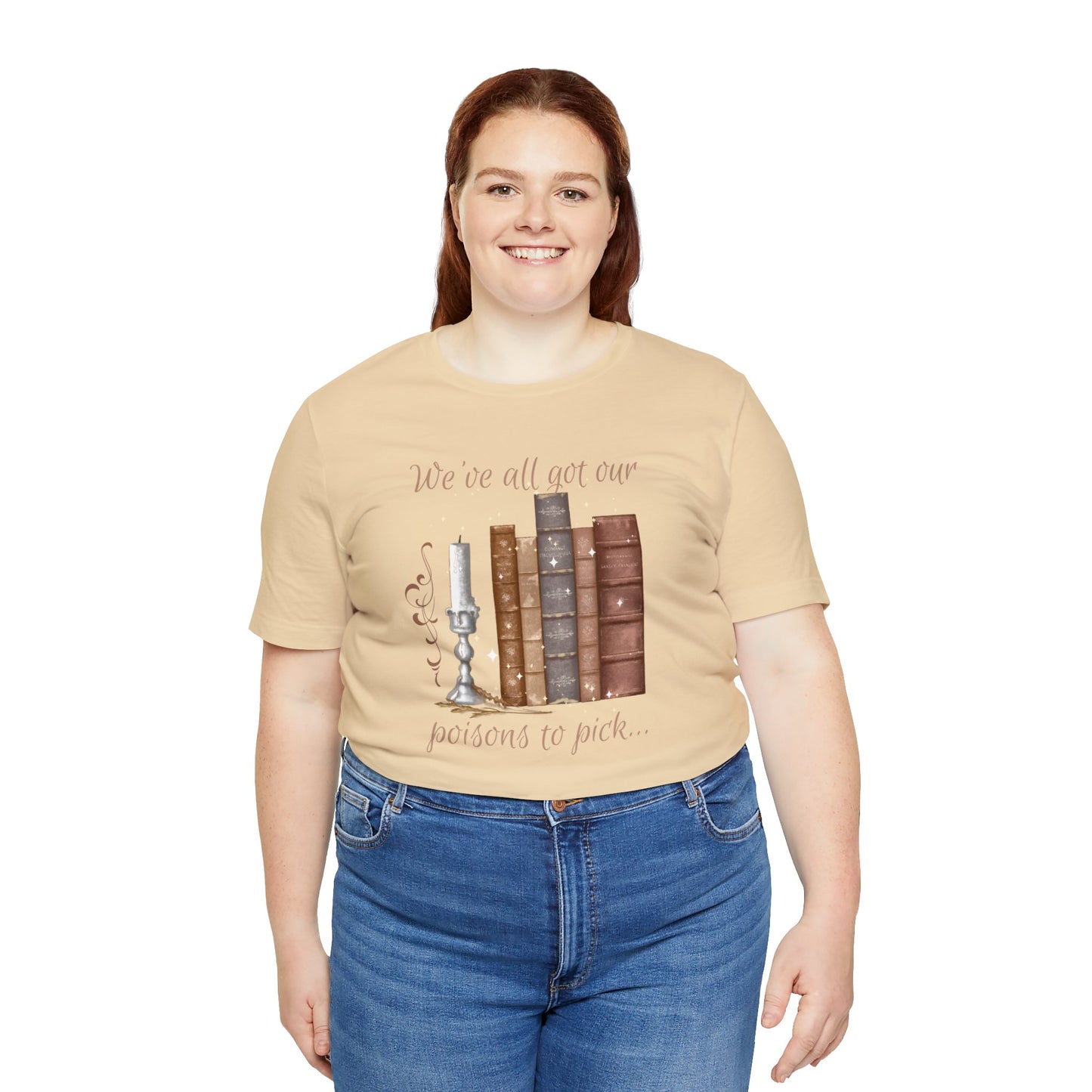 *Book Lovers* *Library* *Unisex* Jersey Short Sleeve Tee