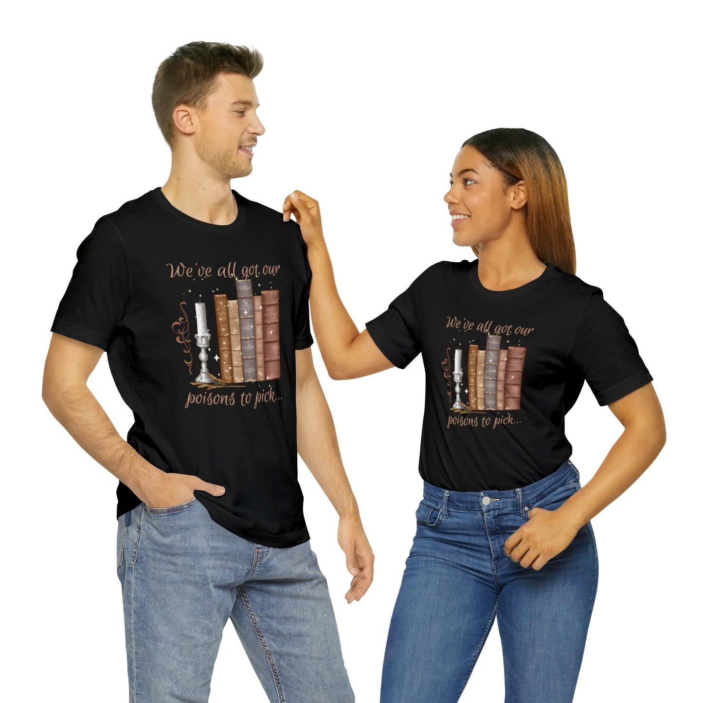 *Book Lovers* *Library* *Unisex* Jersey Short Sleeve Tee