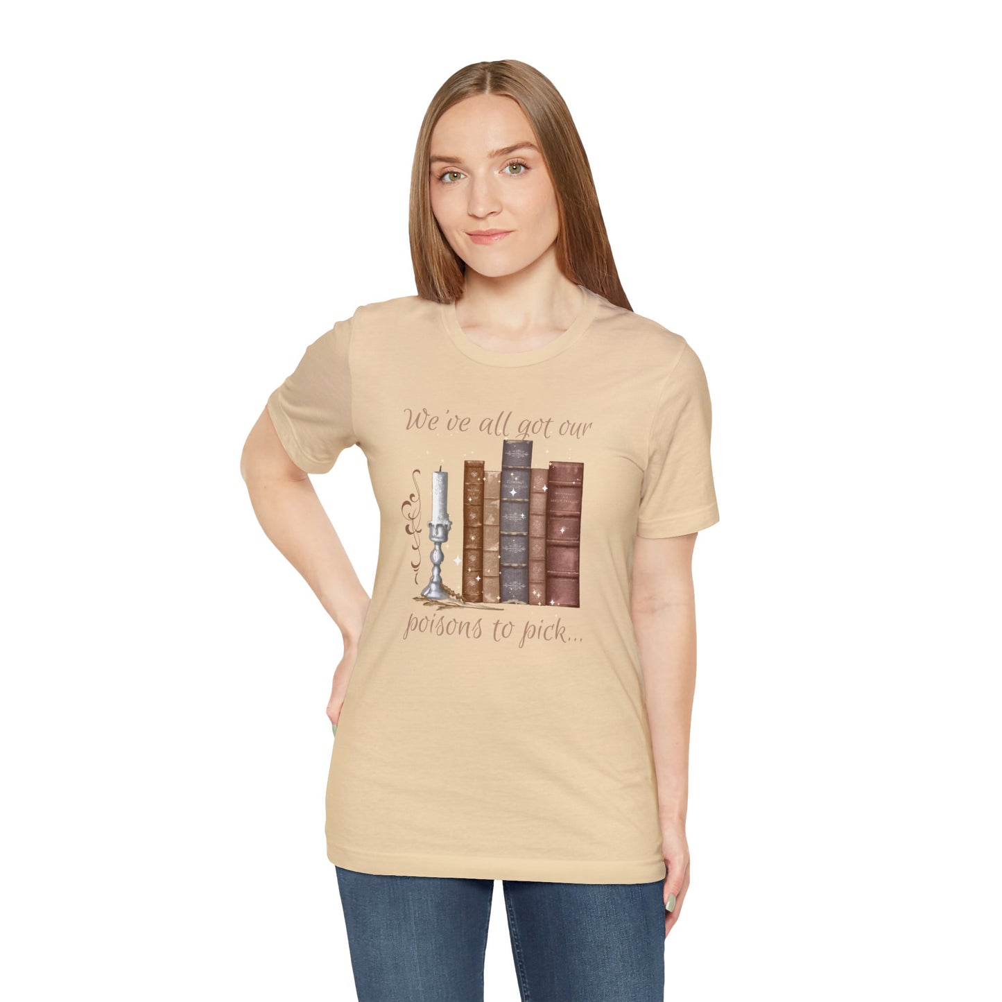 *Book Lovers* *Library* *Unisex* Jersey Short Sleeve Tee