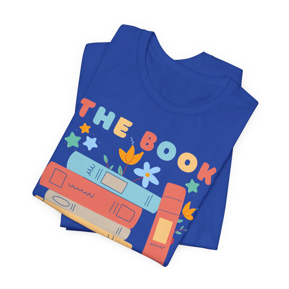 The Book Was Better T-Shirt — Cute Retro Stack of Books Tee for Book Lovers