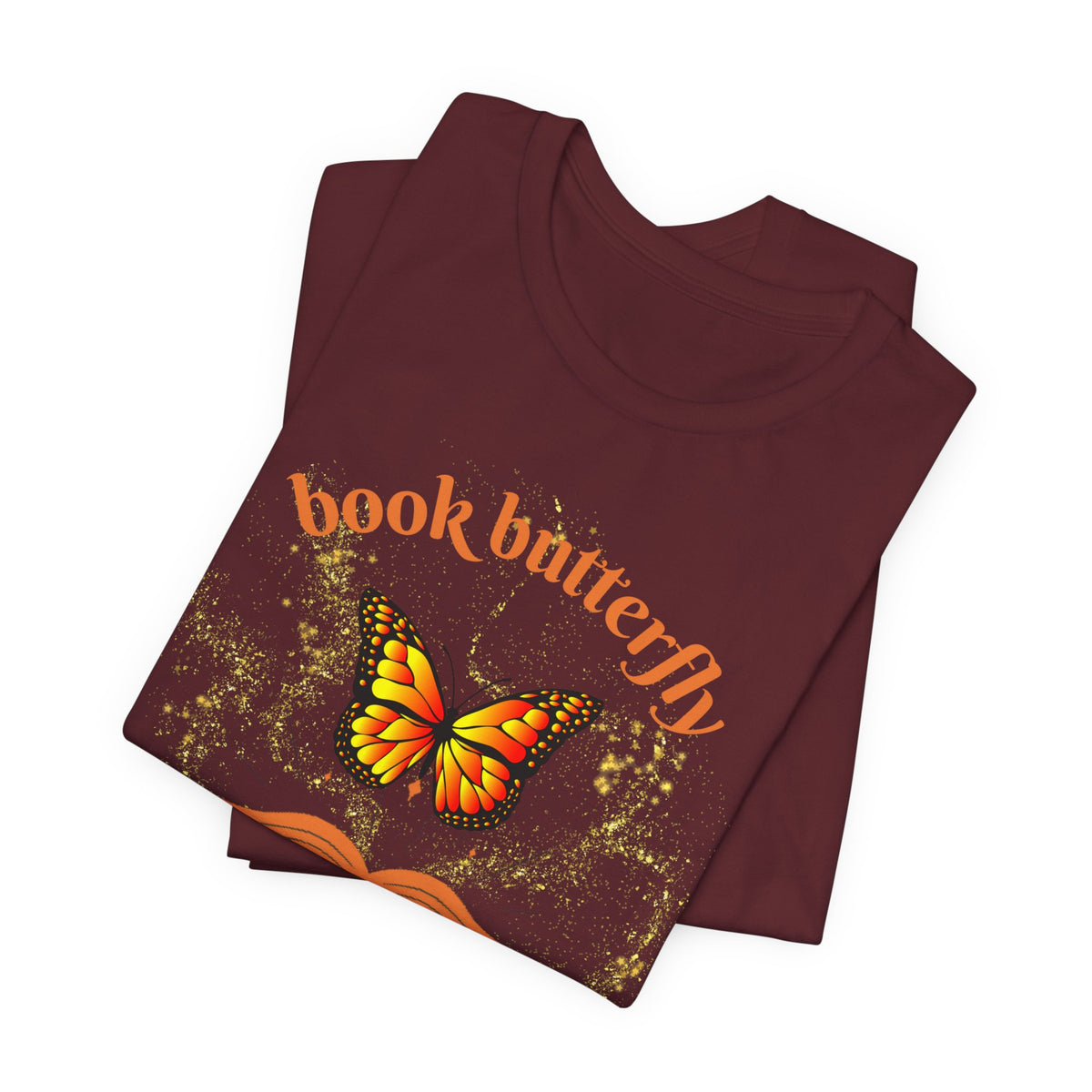 Book Butterfly Tee — "Be Transformed" Reading Lover T‑Shirt