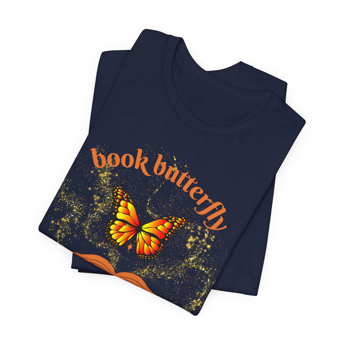 Book Butterfly Tee — "Be Transformed" Reading Lover T‑Shirt