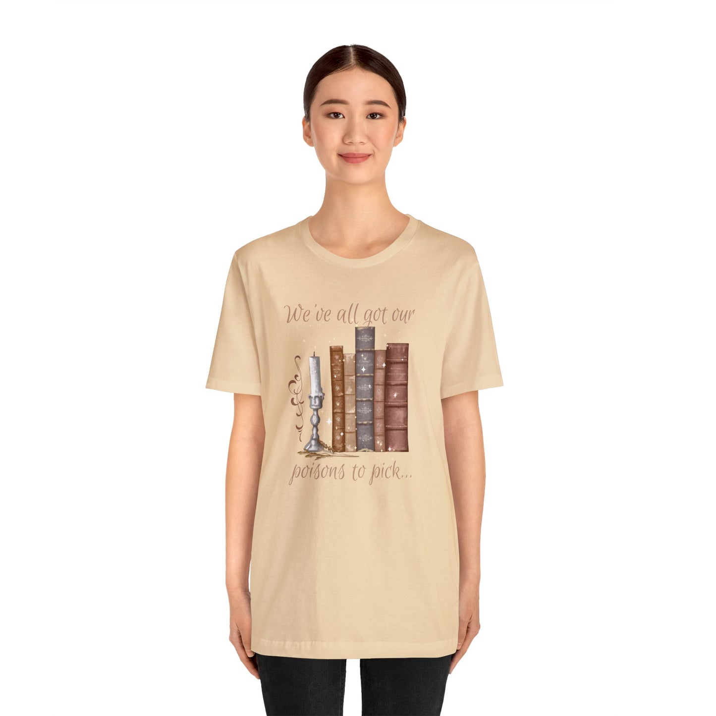 *Book Lovers* *Library* *Unisex* Jersey Short Sleeve Tee