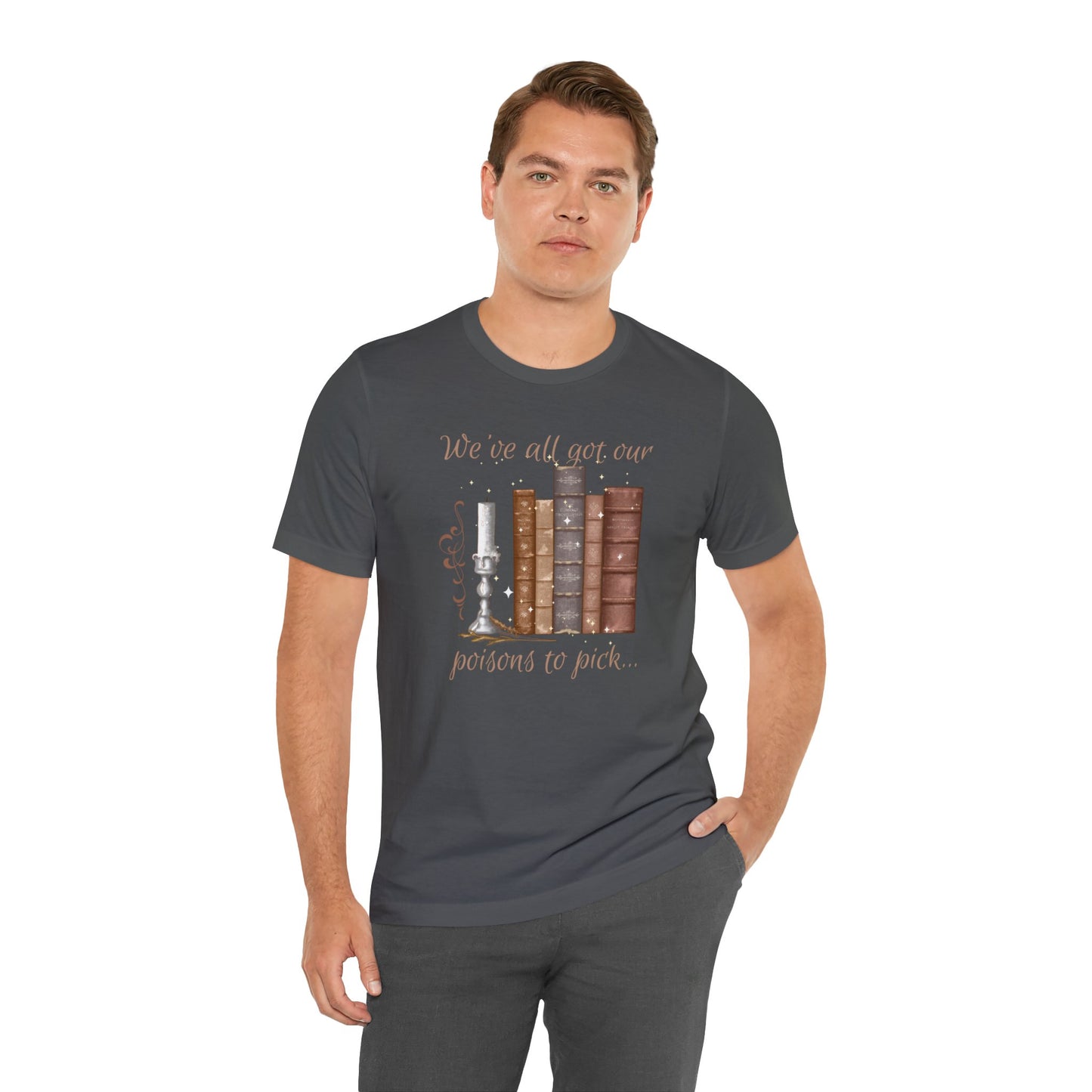 *Book Lovers* *Library* *Unisex* Jersey Short Sleeve Tee